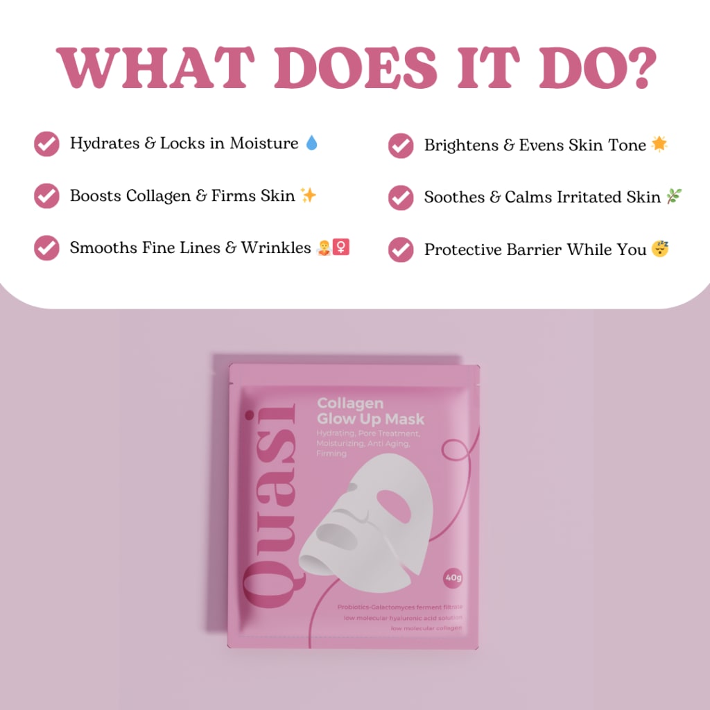 rhubarb callagen mask blocky